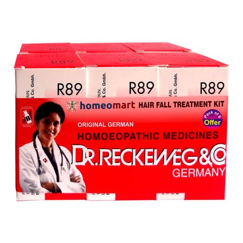 Dr. Reckeweg R89 Hair loss Drops Pack of 6.