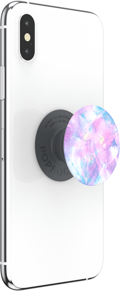 PopoSocket Basic PopGrip: Crystal Opal