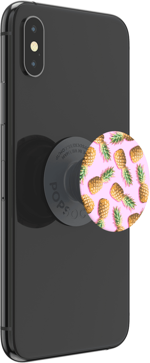 PopoSocket Basic PopGrip: Pineapple Palooza