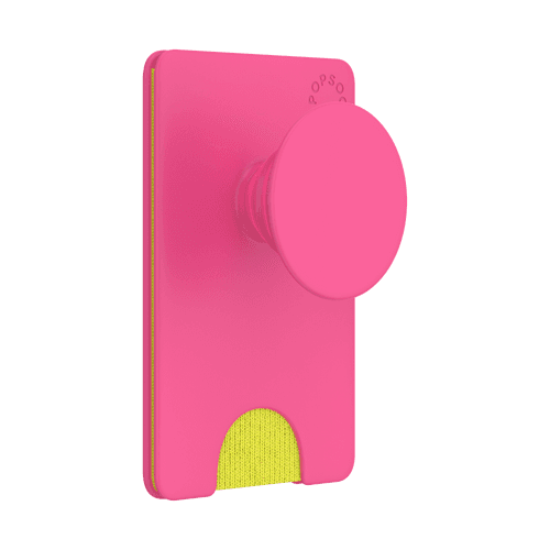 PopSocket Wallet+ Neon Pink