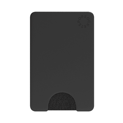 PopWallet Black: Removable & Repositionable Wallet