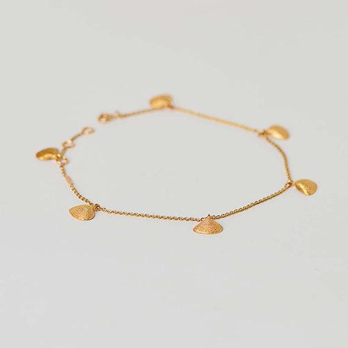 Venus Shell Fringe Anklet