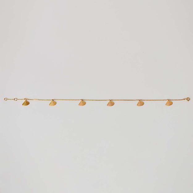 Venus Shell Fringe Anklet