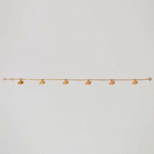 Venus Shell Fringe Anklet