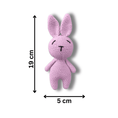 Hoppin' Trio Rattle, Teether and Bunny