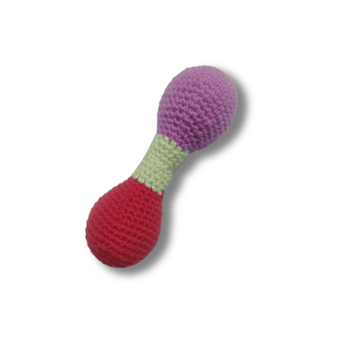 Crochet Dumbel Sensory Toy
