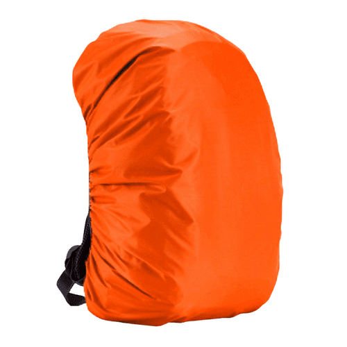 Rain Cover & Dust Protection Cover for School Bags Laptop Backpacks |  Neon Orange