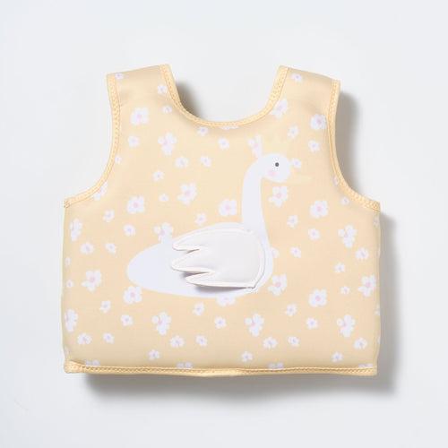 Kids Swim Vest 3-6 Princess Swan Buttercup