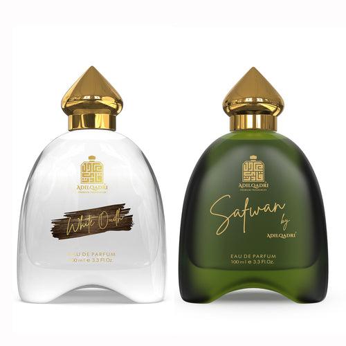 Pack Of 2 White Oudh And Safwan Perfume Spray 100 Ml Each