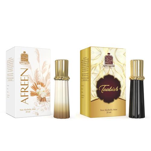 2 Pcs Attar Set Afreen And Taabish 20ML Each