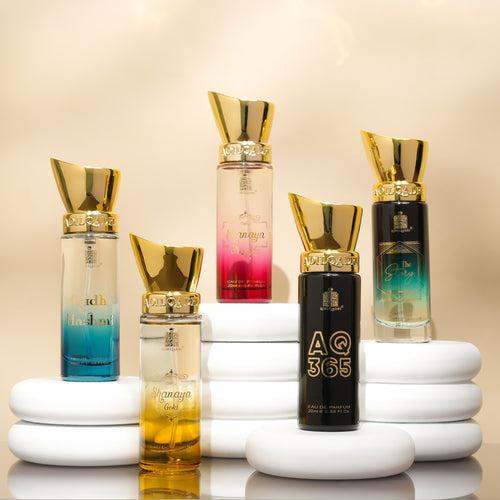 Luxury Gift Set 5 Pcs Premium Perfume Spray