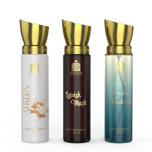 Elegance Trio 3 Pcs Premium Perfume Spray 30ml x 3