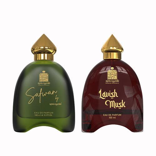 (Combo) Safwan And Lavish Musk Perfume Spray 100 Ml Each