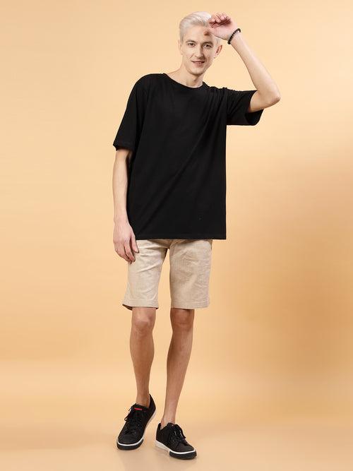 Modern Comfort Men's Jersey Oversized Printed T-shirt