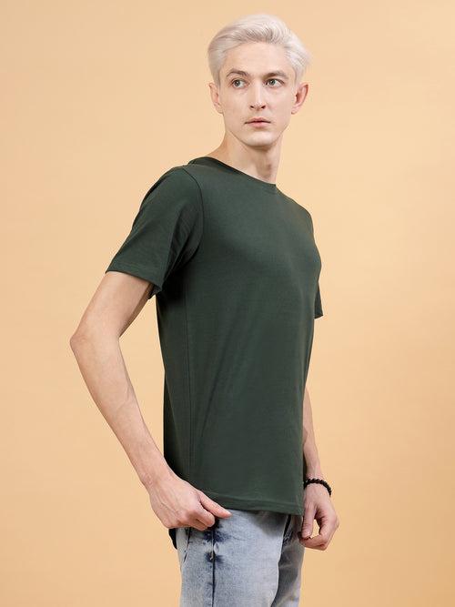 Relaxed-fit Men's Solid Jersey Tees