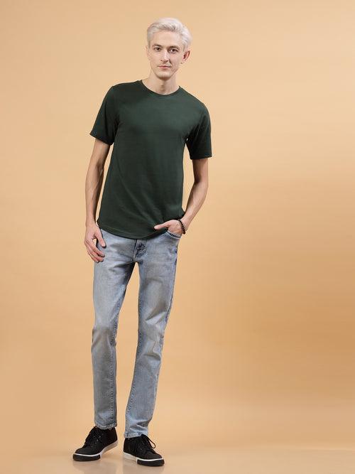 Relaxed-fit Men's Solid Jersey Tees