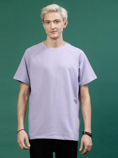 Typography Back Print Oversized T-Shirt for Men