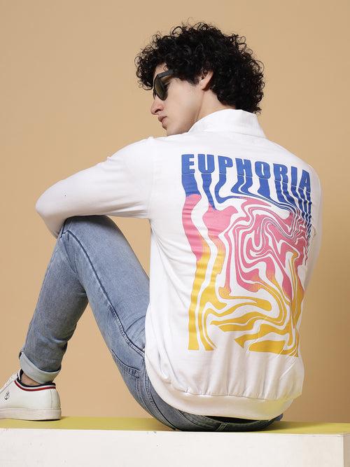 Euphoria Puff Printed Sweatshirt