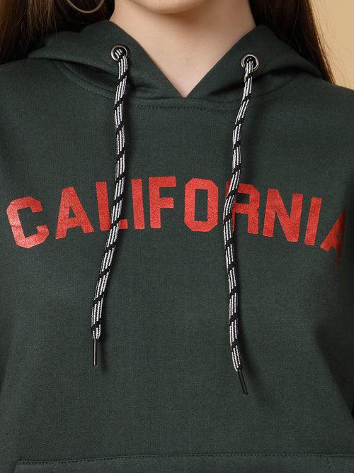 California Printed Hoodie