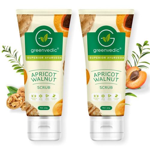 Apricot Walnut Face Scrub (Pack of 2)