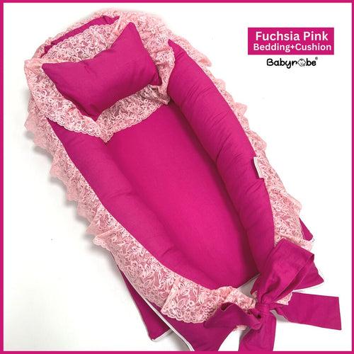 Babyrobe Fuchsia Pink Bedding+Cushion