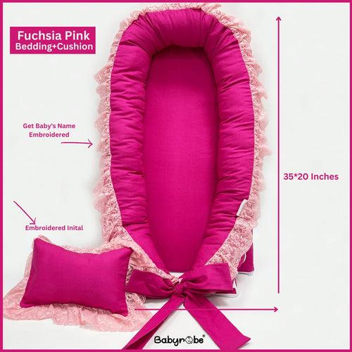 Babyrobe Fuchsia Pink Bedding+Cushion