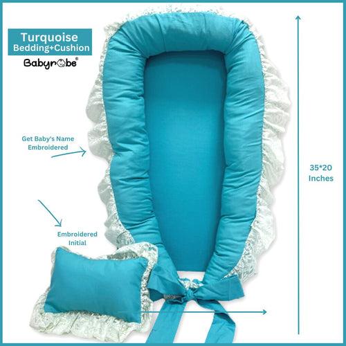 Babyrobe Turquoise Bedding+Cushion