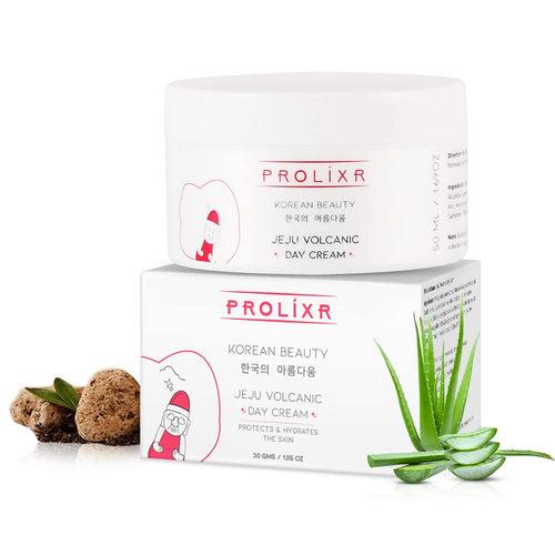 Prolixr Ultimate Under Eye Care Combo - Depuffing Patches & Jeju Volcanic Cream for Aging, Puffiness, Dark Circles, Wrinkles, and Hydration | Men & Women | Suitable for all Skin Types