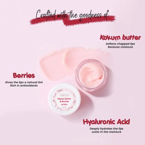 Prolixr Lip Balm Duo: Mango Butter & Orange Oil + Pomegranate & Beetroot | Dry, Chapped & Dark Lips | Long Lasting Hydration | Natural Pink Tint | Antioxidant-Rich Formula | All Skin Types - 8g each