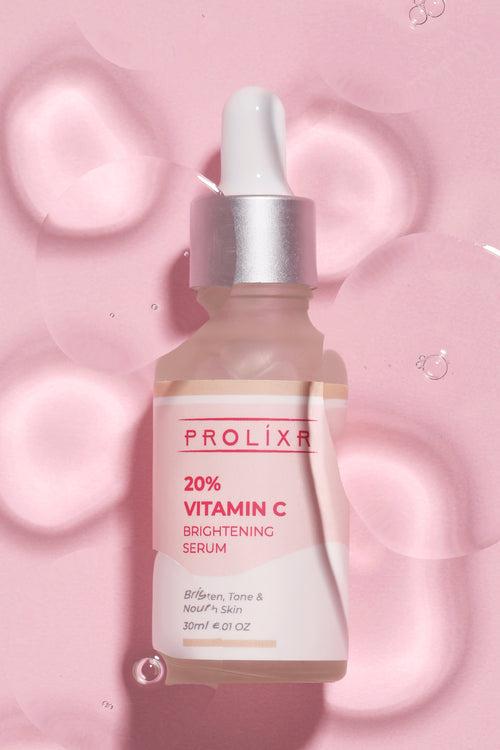 Prolixr Vitamin Restore Combo - Sea Algae Mask, Niacinamide + Hyaluronic Acid Serum & Vitamin C Serum | Hydrating | Pore Tightening - All Skin Types