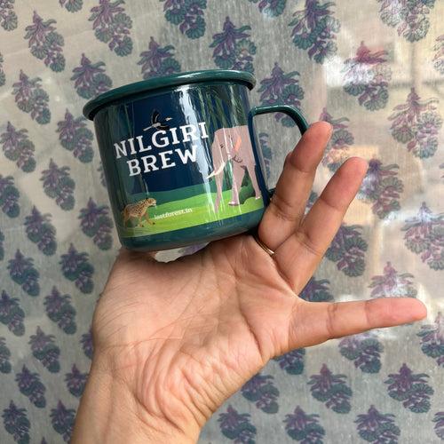 'Nilgiri Brew' Enamel Mug • Special Edition