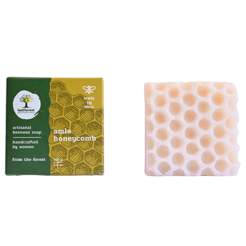 Artisanal Handmade 'Honeycomb' Beeswax Soap – Amla