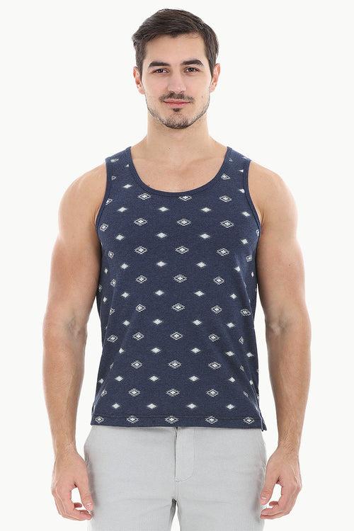 Allover Printed Summer Tank