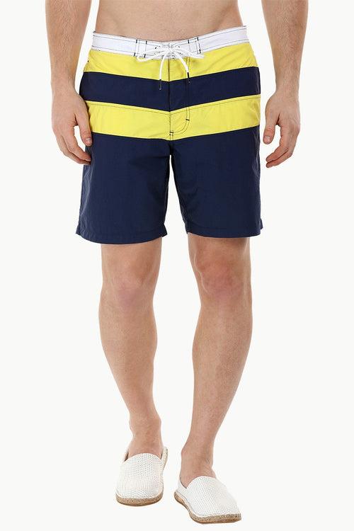 Board Striped Swim Shorts