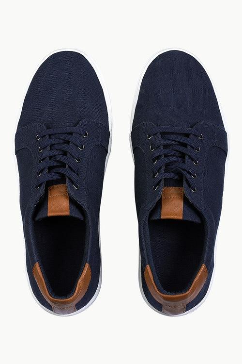 Canvas Lace Up Plimsolls