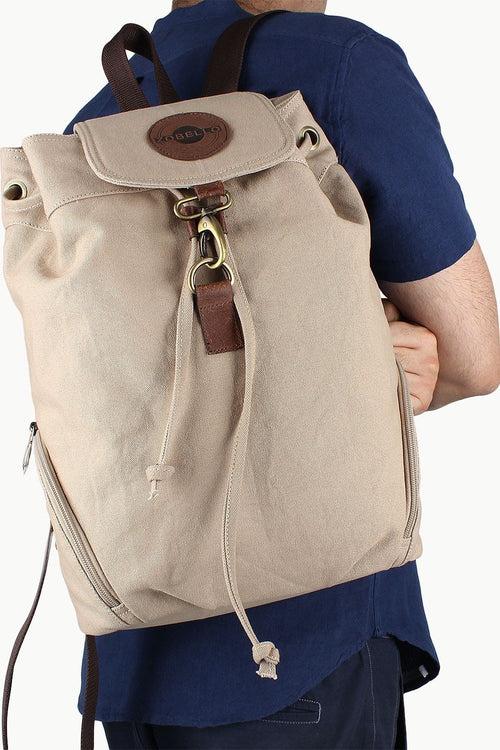 Casual Dyed Canvas Backpack