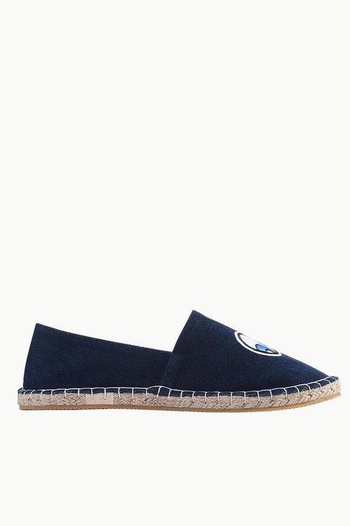 Indigo Denim Tag Espadrilles