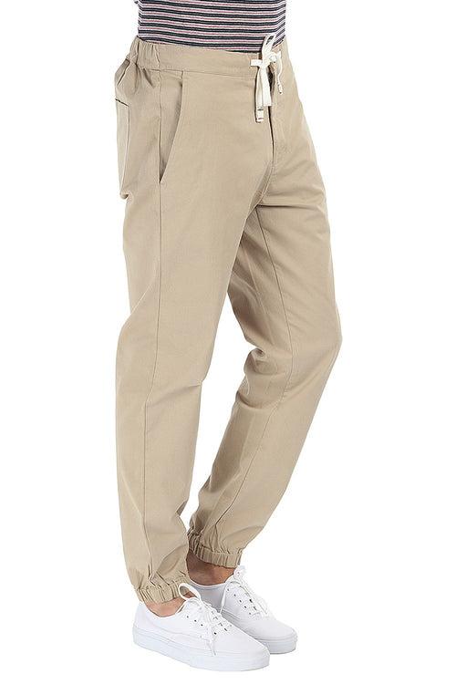 Enzyme Washed Lightweight Cotton Twill Pant