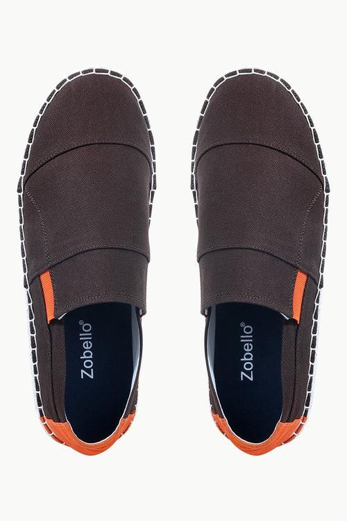 Mens Brown Cut N Sew Espadrilles