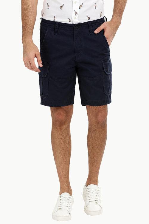 Navy Rugged Cargo Shorts