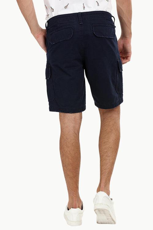 Navy Rugged Cargo Shorts