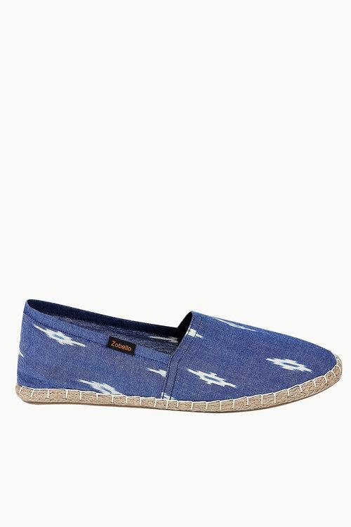 Stretchable Ikat Espadrilles