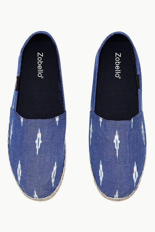 Stretchable Ikat Espadrilles