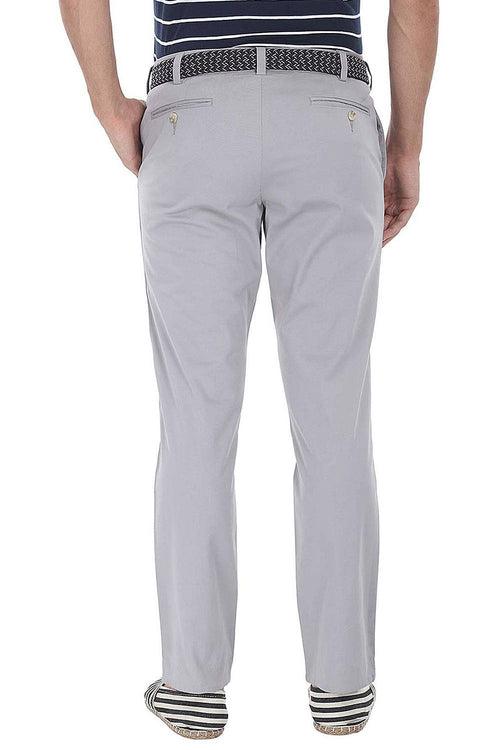 Stretchable Washed Cotton Peach Twill Chino Pants