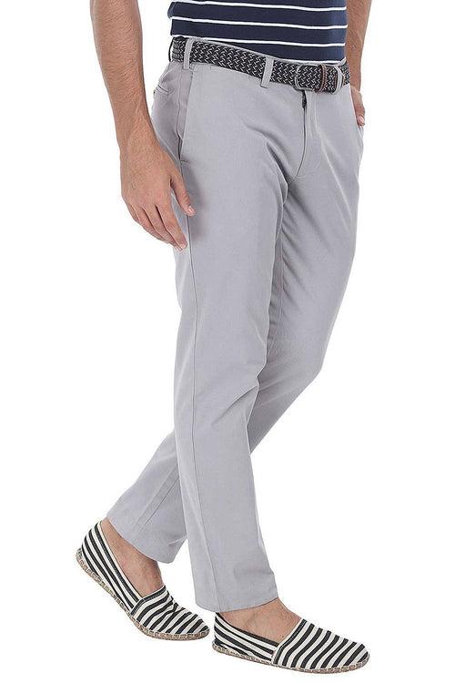 Stretchable Washed Cotton Peach Twill Chino Pants