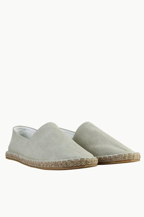 Washed Indigo Denim Espadrilles