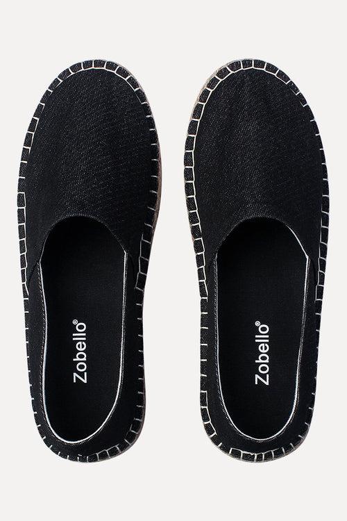 Washed Indigo Denim Espadrilles