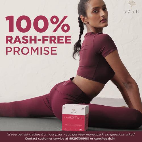 Azah Rash-free Sanitary Pads Box of 40 + Panty Liners (Box of 40)