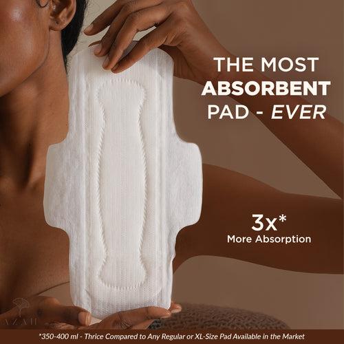 Azah Rash-free Sanitary Pads Box of 40 + Panty Liners (Box of 40)