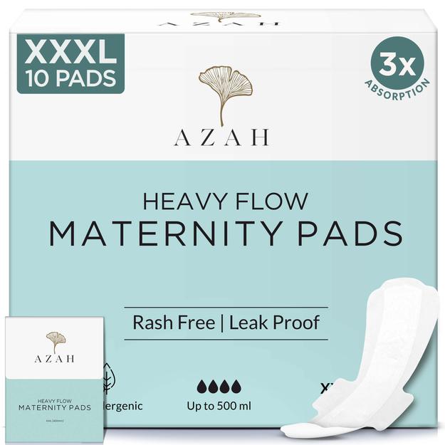 Heavy Flow Maternity Pads | With Disposal Bags | Postpartum Flow